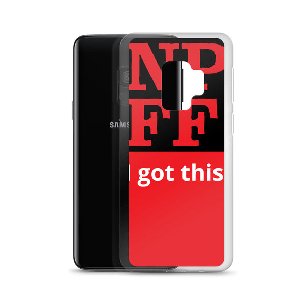 Samsung Case - Red with NPFF logo