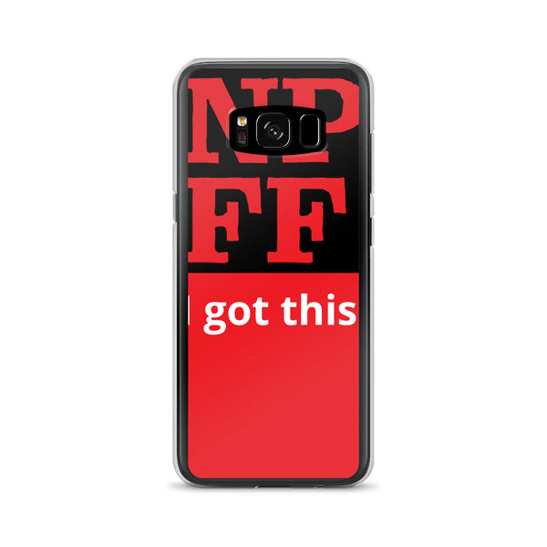 Samsung Case - Red with NPFF logo