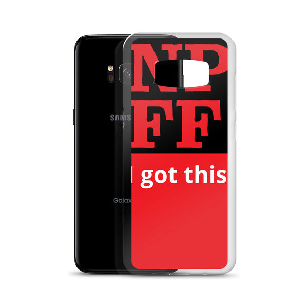 Samsung Case - Red with NPFF logo